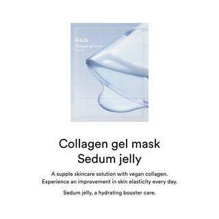Abib's Collagen Gel Mask Sedum Jelly is a supple skincare solution with vegan collagen. Experience an improvement in skin elasticity every day with sedum jelly, a hydrating booster care.