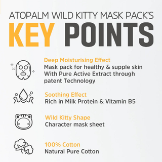 Kids Wild Kitty Mask Pack