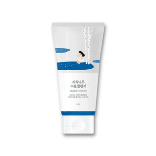 ROUND LAB's Birch Juice Moisturizing Cleanser in a 150ml white tube with blue accents.