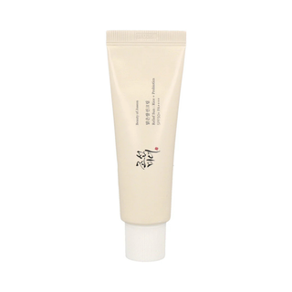 Beauty of Joseon Relief Sun Rice + Probiotics Sunscreen SPF50 PA++++ on white backgtound