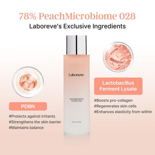 PeachMicrobiome 78 PDRN Toner