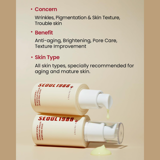 SEOUL 1988 Serum: Retinal Liposome 2% + Black Ginseng