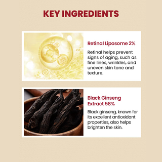 SEOUL 1988 Serum: Retinal Liposome 2% + Black Ginseng