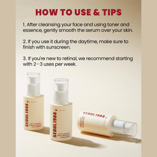 SEOUL 1988 Serum: Retinal Liposome 2% + Black Ginseng