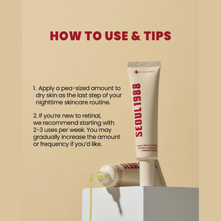 SEOUL 1988 Eye Cream: Retinal Liposome 4% + Fermented Bean