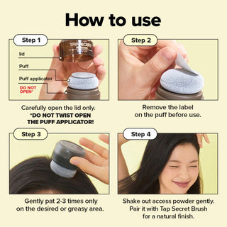 Tap Secret Dry Shampoo