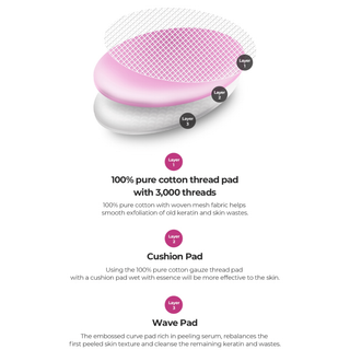 Wine Lift PHA Gauze Peeling Pad