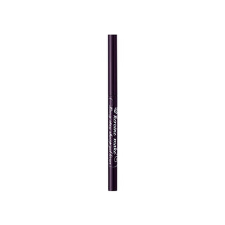 KISSME's Heroine Make Long Stay Sharp Gel Liner in 01 Deep Black with black packaging.