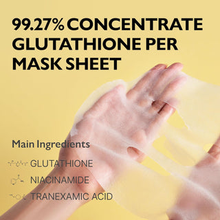 Glutathione Brightening Ampoule Mask
