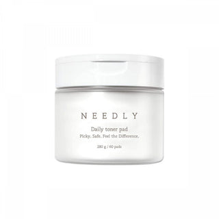 NEEDLY's Daily Toner Pad in a jar containing 60 pads.