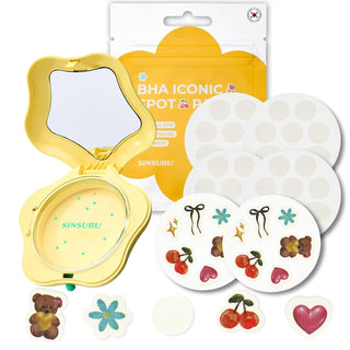BHA Iconic Spot Patches with Portable Patch Case
