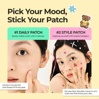 BHA Iconic Spot Patches with Portable Patch Case