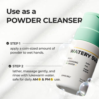 Watery Sulfur Pore Cleansing Powder