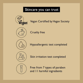 haruharu wonder's Wonder Black Rice Moisture Deep Cleansing Oil is vegan, cruelty-free, and has completed hypoallergenic and skin irritation tests. It is free from 7 types of parabens and 11 harmful ingredients.